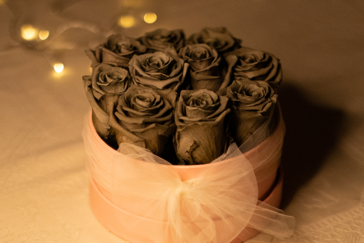 Bouquet de ramo de color marron